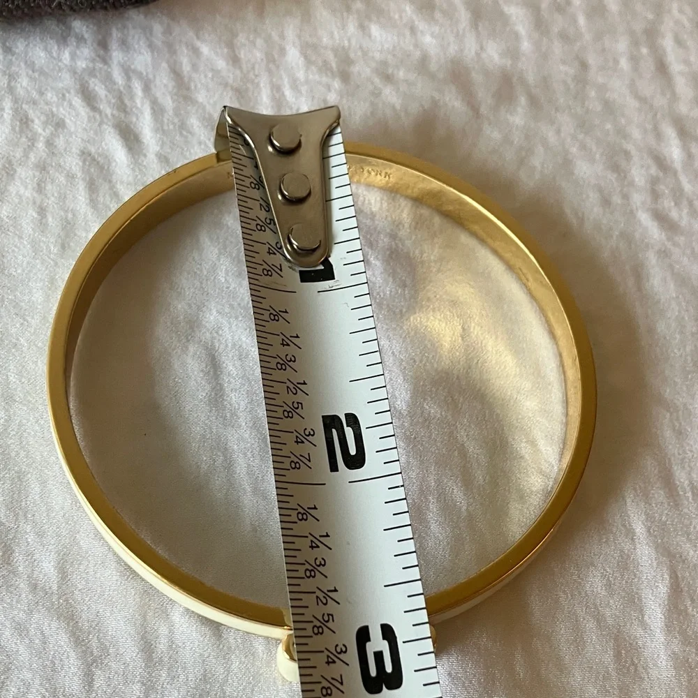 kate spade: Cream “Take a Bow” Bracelet- Gold Tone - Picture 13 of 14